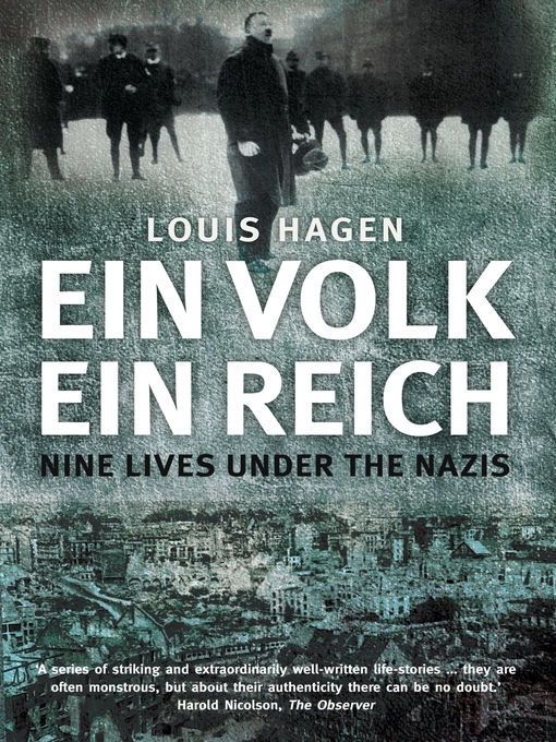Title details for Ein Volk, Ein Reich by Louis Hagen - Wait list